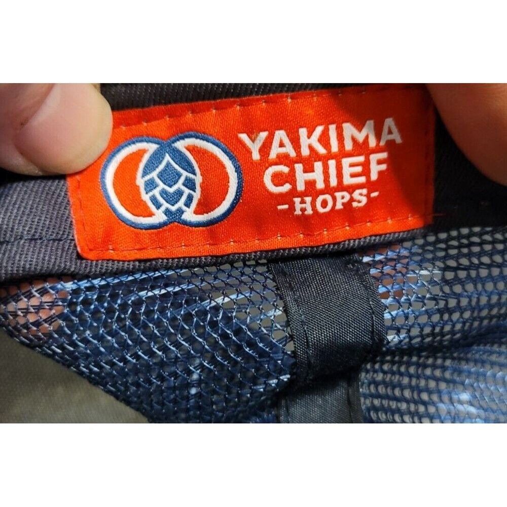 Yakima Chief Hops YCH Trucker Hat Blue Snapback Cap - Picture 5 of 5
